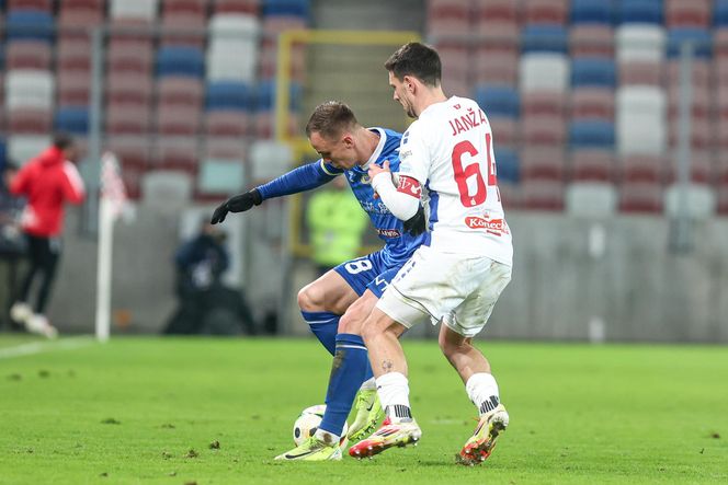 Górnik Zabrze – Motor Lublin. Zdjęcia z murawy