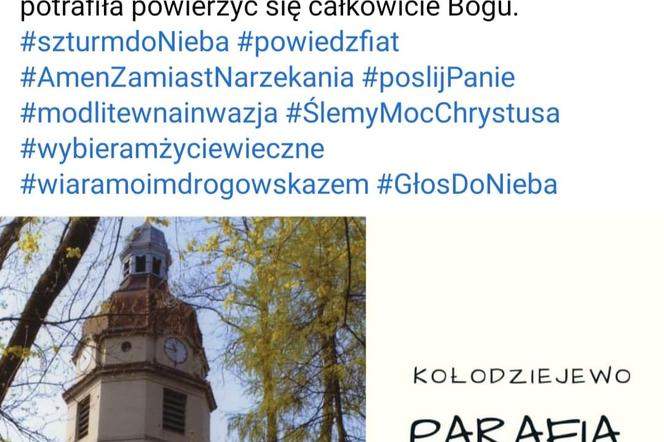 Modlą się za młodych, rodziny, a także o nowe powołania 