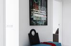 Minimalistyczna aranżacja przedpokoju