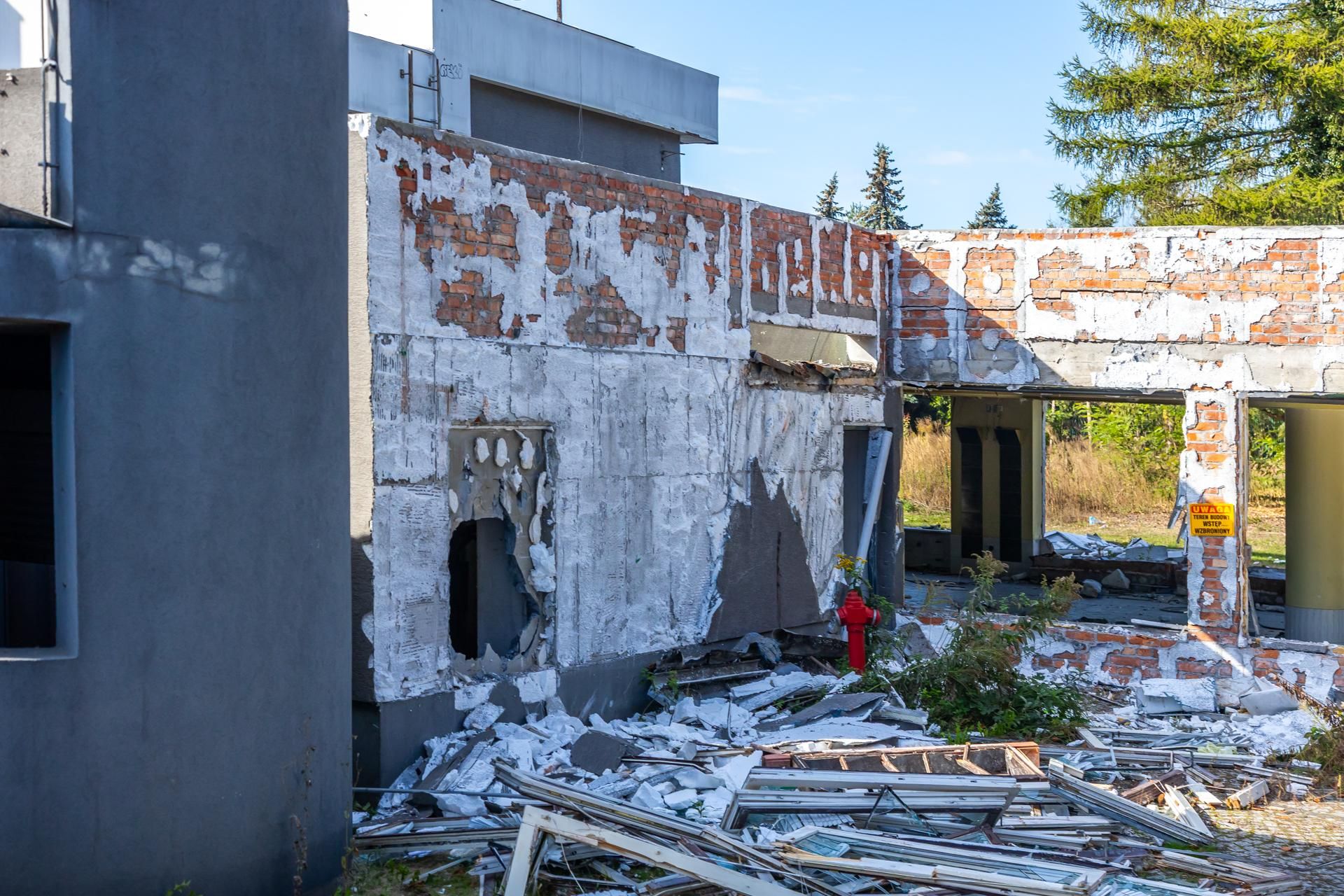 Opuszczona willa przy Ryżowej 72 w Warszawie