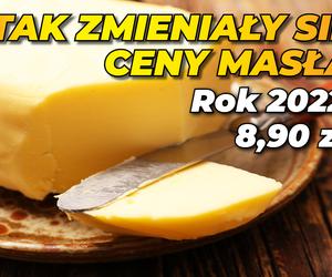 Cena masła
