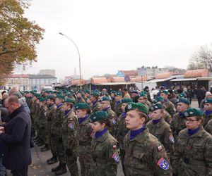  Uroczystości pod pomnikiem Józefa Piłsudskiego w Rzeszowie 