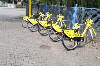 Wandale zniszczyli metrorowery w Zabrzu