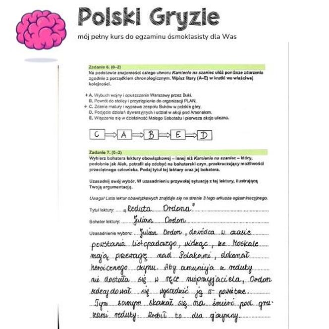 Egzamin ósmoklasisty 2024: polski. Zadania, arkusze CKE i odpowiedzi z języka polskiego 14.05.2024