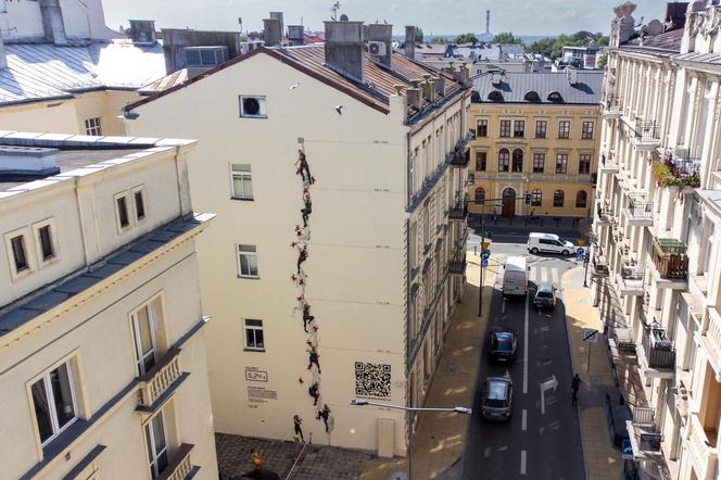 Mural z Aleksandrą Mirosław będzie zmieniony! Trzeba wpisać tam nowy rekord!