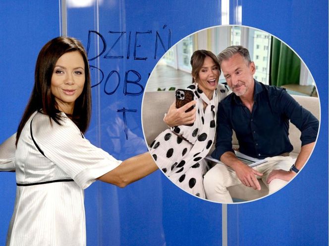 Kinga Rusin i Piotr Kraśko