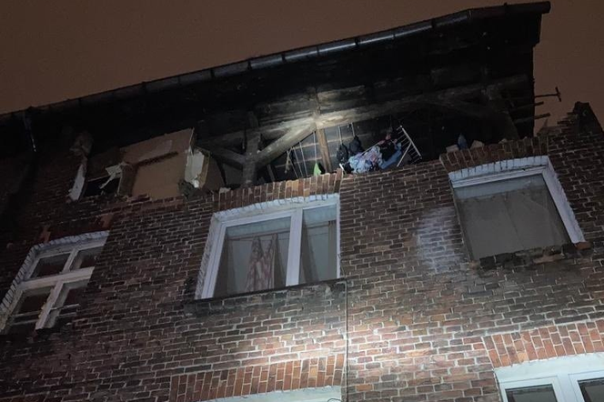Gdańsk: Wybuch butli z gazem w trzypiętrowej kamienicy. Jedna osoba została ranna