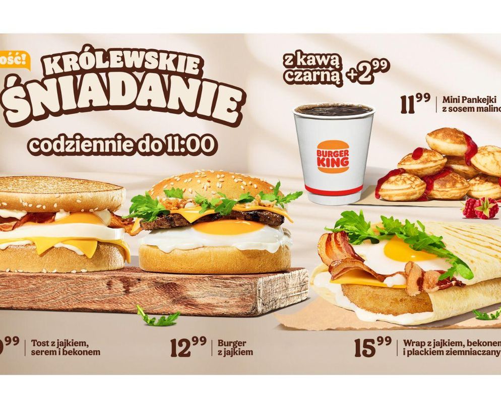 Poranek pełen energii? Już w tę sobotę Burger King zaprasza na Morning Disco w sercu Wrocławiu!