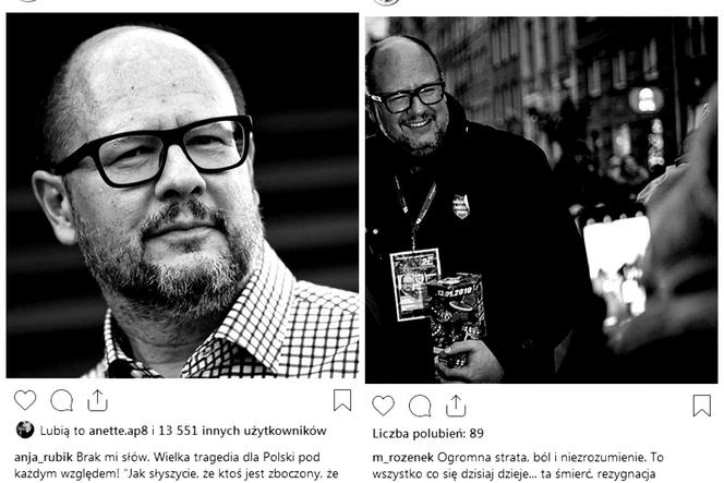 Nie żyje prezydent Gdańska, Paweł Adamowicz. Gwiazdy żegnają go na instagramie