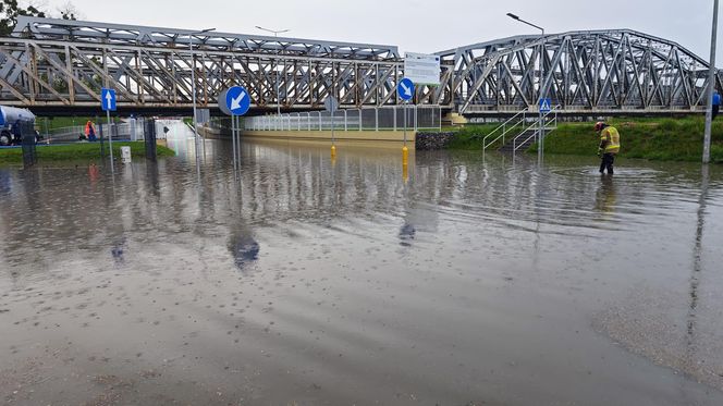 Potężna burza na Podkarpaciu