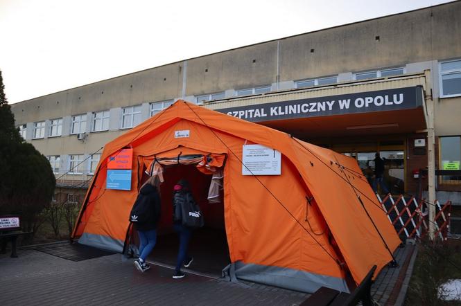 Opole. Szpital tymczasowy po świętach będzie pełny!?