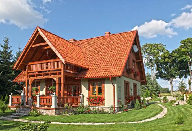 Domy murowano-drewniane