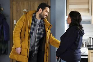 Barwy szczęścia 2840. Damian (Michał Lesień-Głowacki), Bogusia (Halina Bednarz) 