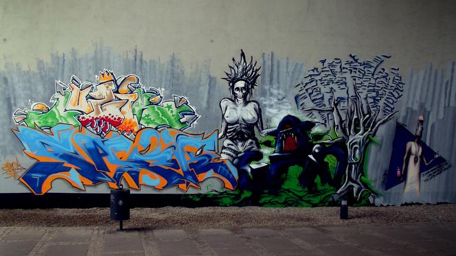 Trasa Zamkowa - graffiti
