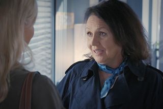 M jak miłość, odcinek 1843. Jagoda (Katarzyna Kołeczek), Marysia (Małgorzata Pieńkowska)