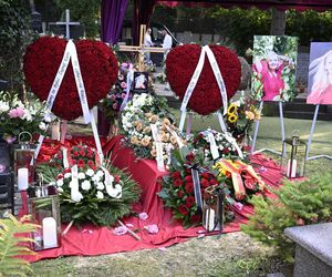 Tak wygląda grób Katarzyny Stoparczyk. Została pochowana na prywatnej uroczystości