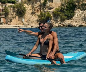 Robert Lewandowski z ojcem Krzysztofem