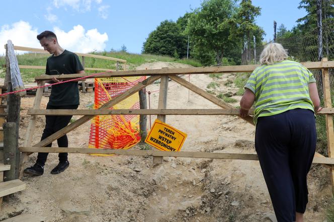 Popularny szlak na Gubałówkę znowu ogrodzony