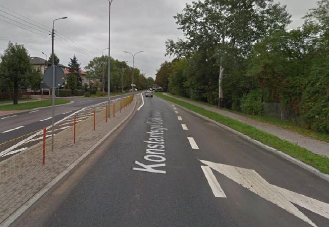Ulica Konstantego Ciołkowskiego - około 9 km