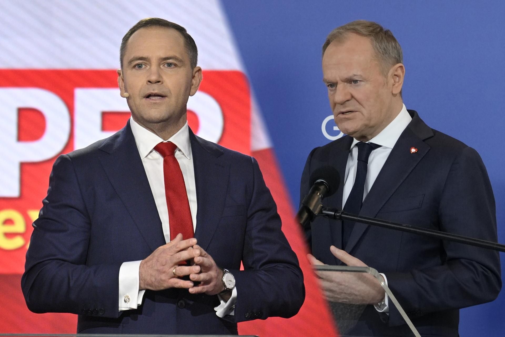 Tusk: Poparcie Simiona dla Nawrockiego to euforia Rosji