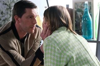 M jak miłość odc. 1697. Lilka (Monika Mielnicka), Ethan (Paweł Roman)