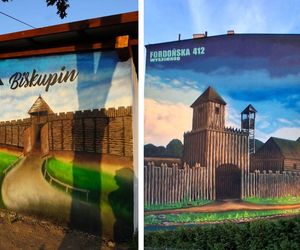 Murale Piotra Strzałki