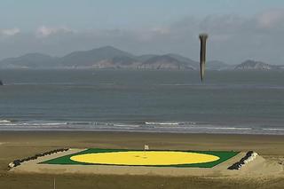 Pocisk balistyczny odpalony z wyrzutni HOMAR-K