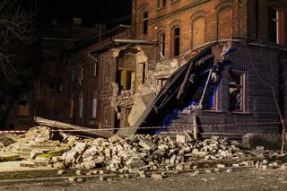 Bytom, zawalenie kamienicy