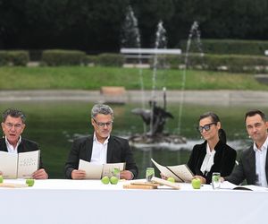 Marta Nawrocka na Narodowym Czytaniu