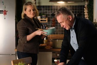 M jak miłość odc. 1854.  Judyta (Paulina Chruściel), Artur Rogowski (Robert Moskwa)