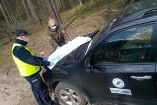 Koronawirus na lesnych ścieżkach. Policja i leśnicy na wspólnych patrolach