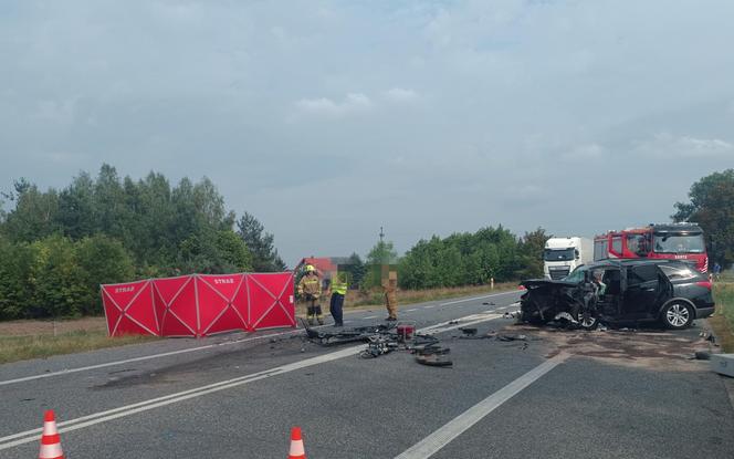 : Mama zginęła w wypadku, dziecko z urazem głowy trafiło do szpitala. Tragiczny finał brawurowej jazdy na trasie do Warszawy