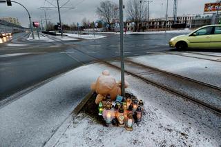 Po tragicznym wypadku w Fordonie mieszkańcy kładą znicze, kwiaty i maskotki. „Kochamy Cię, Igusiu” [ZDJĘCIA]