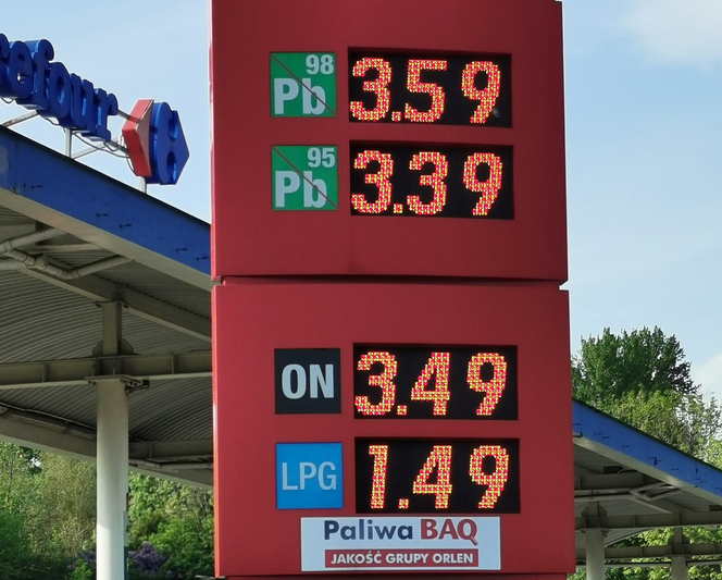 Ceny paliw najniższe od 2009 roku