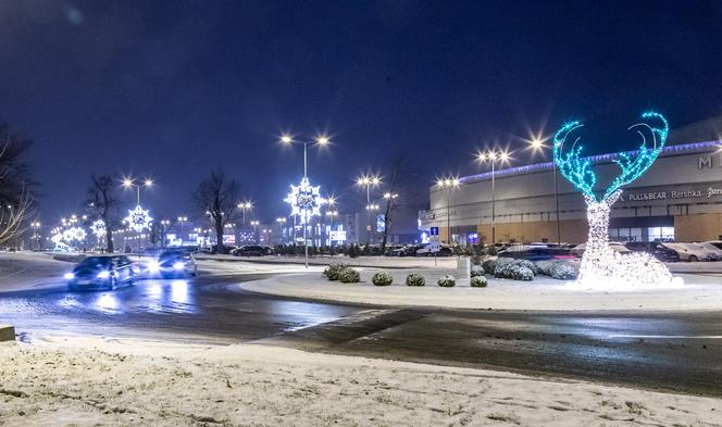 Dekoracje świąteczne w Magnolia Park