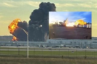 Katastrofa samolotu tuż po starcie! Uderzył w budynki, nie żyje siedem osób!