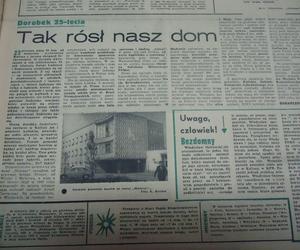 Sgraffito na Majkowskiej, artykuł z Ziemi Kaliskiej z 1969 roku