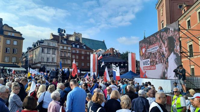 Wiec Donalda Tuska 4 czerwca w Warszawie