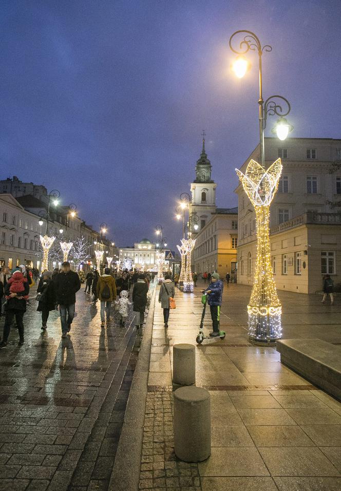 Świąteczny spacer na Trakcie