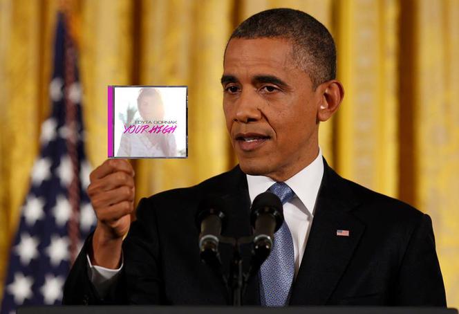 Barack Obama, Edyta Górniak