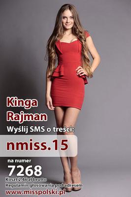 Miss Nasotlatek 15 Kinga Rajman