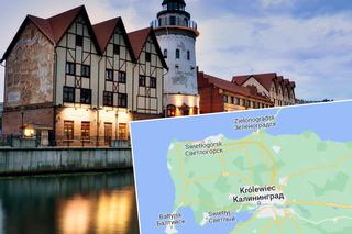 Kaliningrad zniknął z map Google i wyszukiwarki