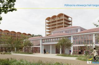 Wizualizacja nowej hali targowej w Rzeszowie 