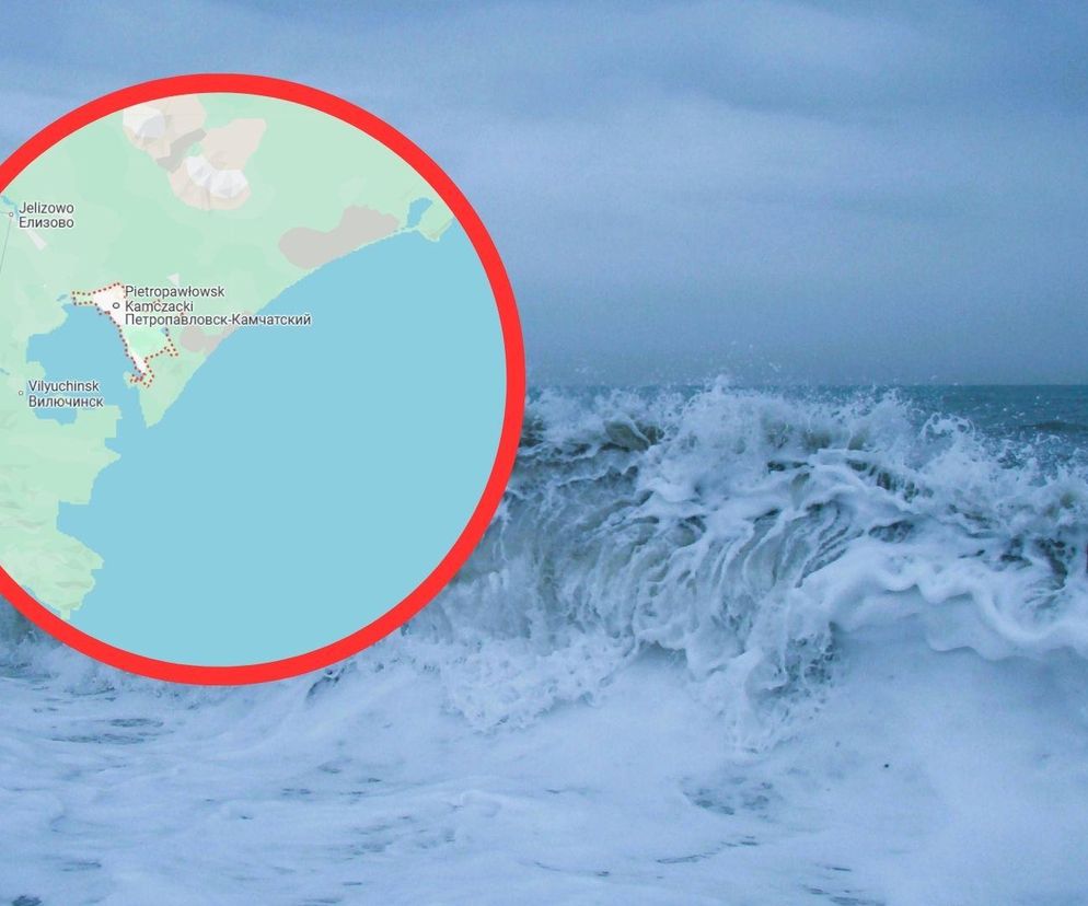 Dwa silne trzęsienia ziemi u wybrzeży Kamczatki. Ostrzeżenie przed tsunami