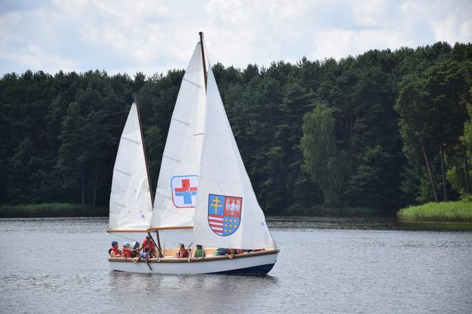 Półkolonie z WOPR nad zalewem w Cedzynie koło Kielc