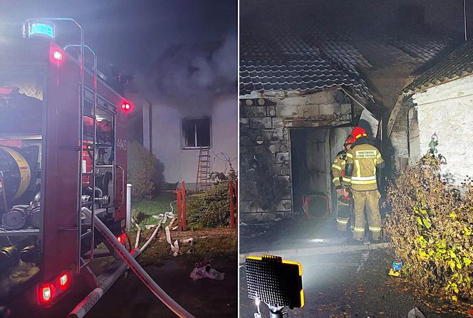 Tragiczny pożar w Świętokrzyskiem. Nie żyją cztery osoby