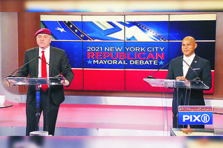 Druga debata republikańskich kandydatów na burmistrza NYC. Mateo obiecał Sliwie pracę