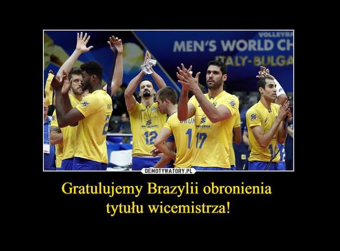 Polska MISTRZEM ŚWIATA! Memy po meczu Polska - Brazylia