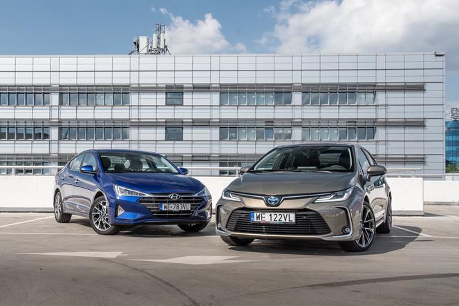 Pojedynek ekonomicznych sedanów: Toyota Corolla Sedan 1.8 Hybrid e-CVT vs. Hyundai Elantra Style 1.6 MPI 6MT