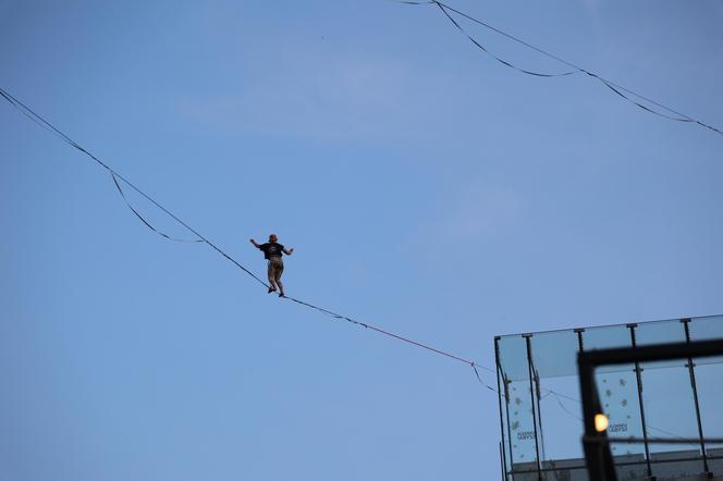 Urban Highline Festival 2024 w Lublinie - dzień drugi